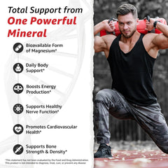 10x Health high-absorption capsules ready to support sleep and muscle function.