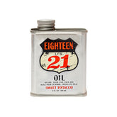 18.21 Man Made Sweet Tobacco oil bottle front view for non-greasy beard care