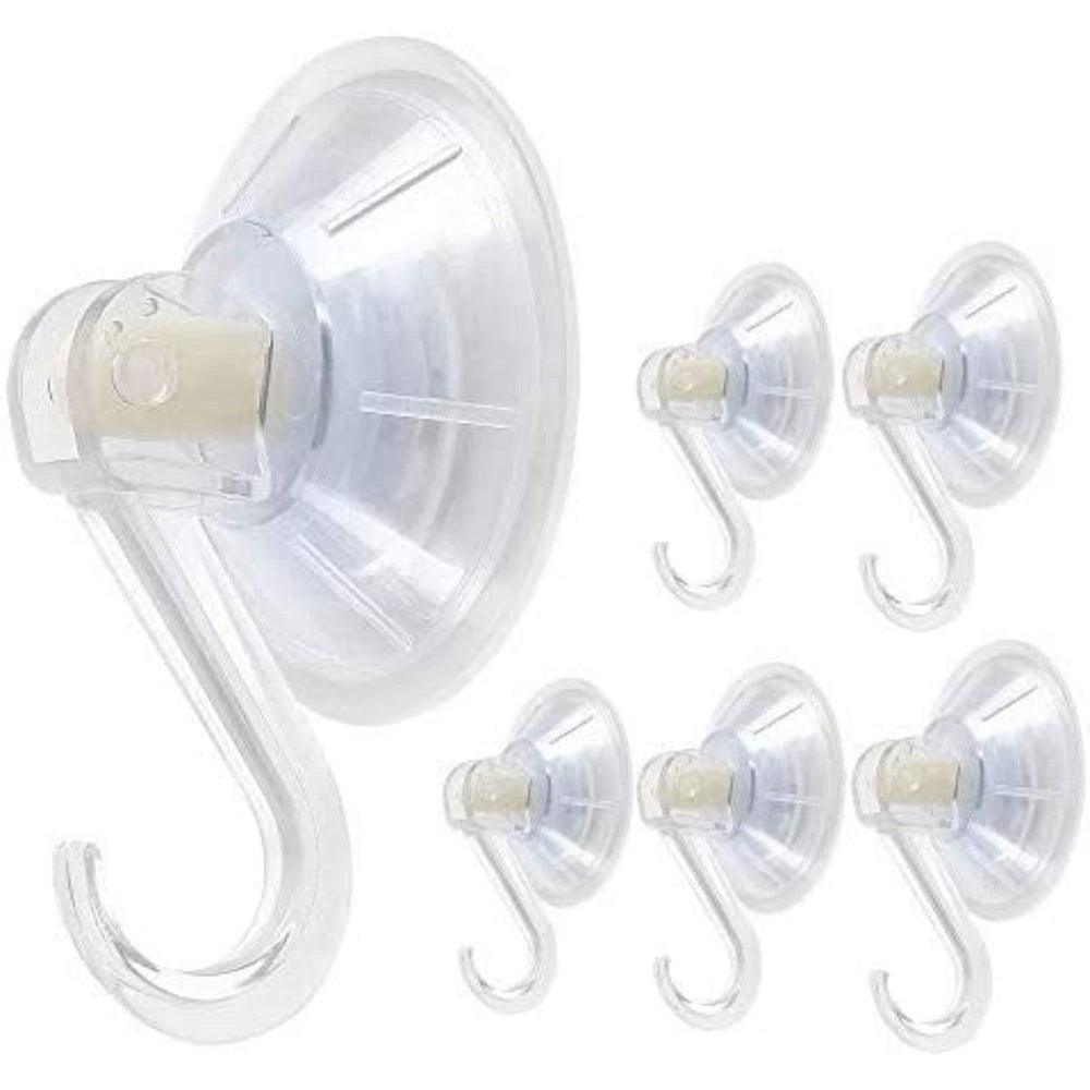 1st Choice suction cup hook on a clean wall holding towels securely