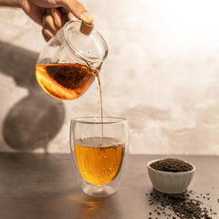 20 Leaves Earl Grey organic packaging on kraft pouch