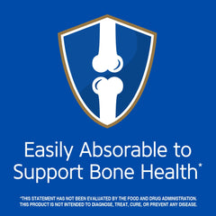 21st Century Calcium Citrate Plus D Maximum Caplets label on-pack emphasizes absorption.