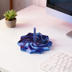 2Pcs Fidget star with handle showing ergonomic grip for calm concentration