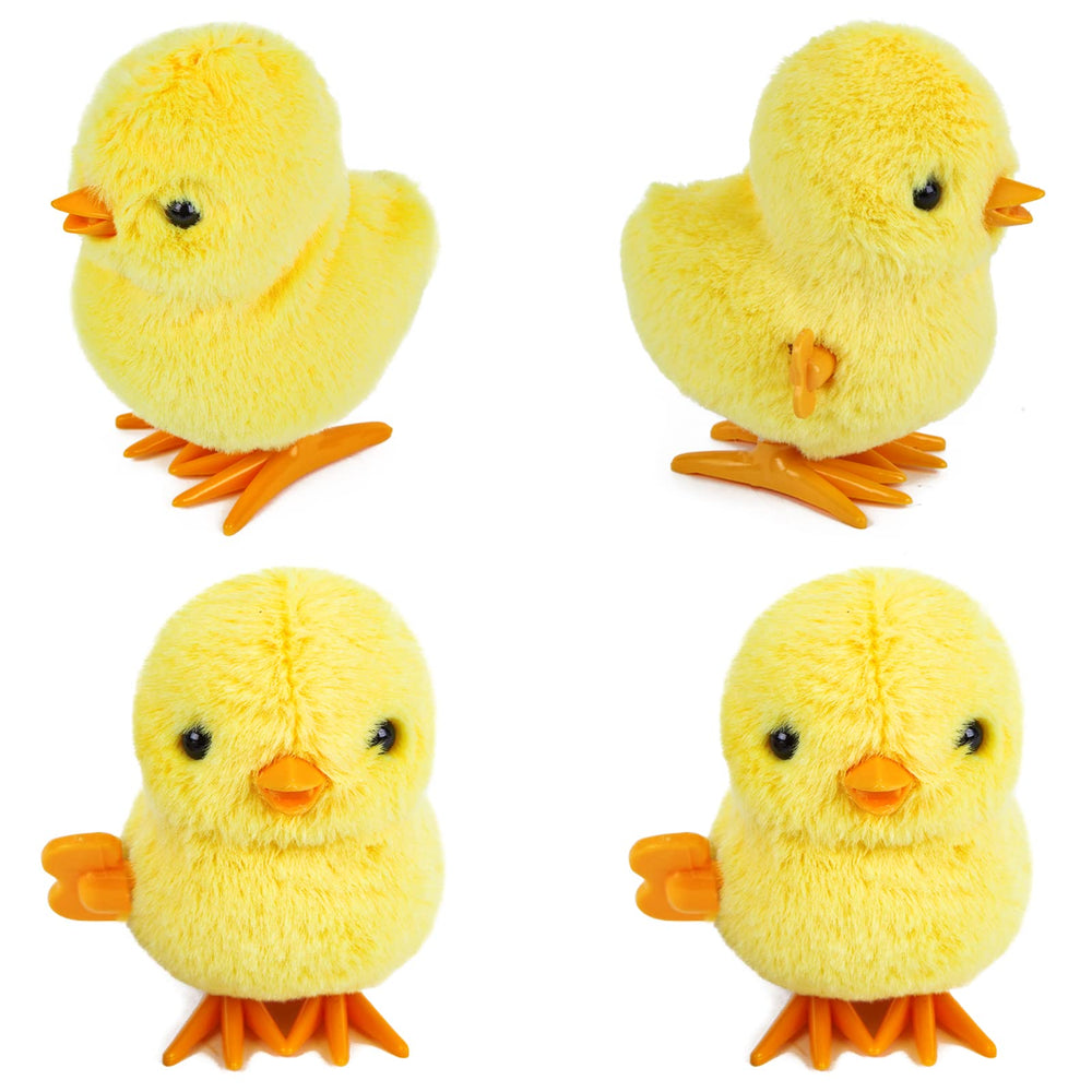 3 Otters wind-up chick plush detail for tactile play and décor