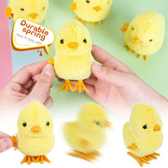3 Otters wind-up chick toy package with four chicks included