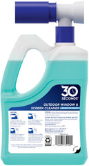 30 SECONDS hose-end sprayer in action cleaning screens from a safe distance