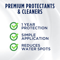 Label close-up on 303 Products Graphene Nano Spray Coating packaging communicates durability