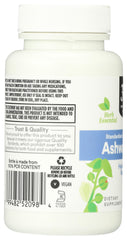 365 by Whole Foods Market Ashwagandha bottle side view showing product details.