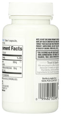 365 by Whole Foods Market Ashwagandha label detail highlighting standardized extract potency.