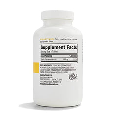 High potency Vitamin C 1000mg tablets for vegan daily routine