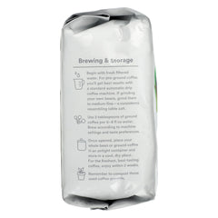 Aromas rise from 365 by Whole Foods Market Hometown Blend steam over a cup