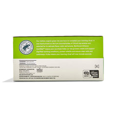 365 by Whole Foods Market Organic Green Tea packaging highlighting organic certification