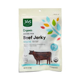 365 by Whole Foods Market organic beef jerky 3 oz pack – convenient on-the-go snack