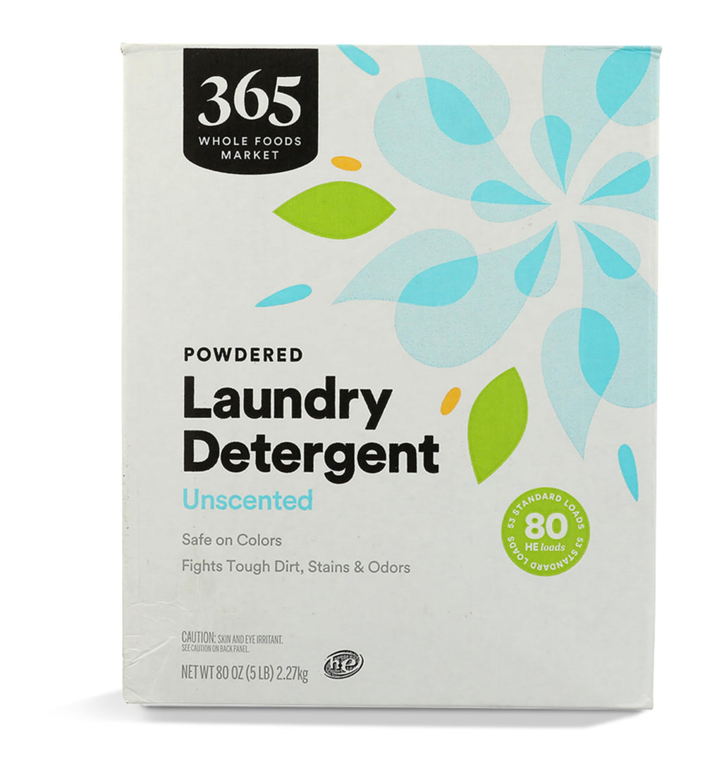 365 by Whole Foods Market unscented detergent bottle for sensitive skin