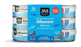 365 by Whole Foods Market no-salt albacore tuna in water can, convenient protein.