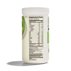 365 by Whole Foods Market hemp protein powder poured into a glass for shakes