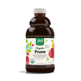 365 by Whole Foods Market prune juice bottle front, organic and no sugar added