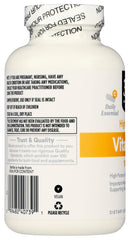 365 Vitamin C 1000mg bottle side highlights high potency daily use.