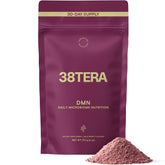 38TERA DMN wild berry powder tub for daily gut support with plant-based fiber