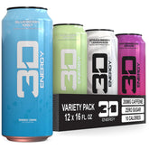 3D Energy variety pack front view, ideal for on-the-go workouts