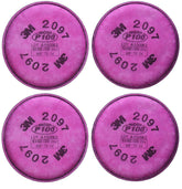 3M 2097 P100 filters in packaging, ideal for welding and grinding particle protection.