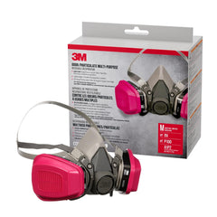 3M 65021 facepiece offers a comfortable, adjustable fit for long tasks.