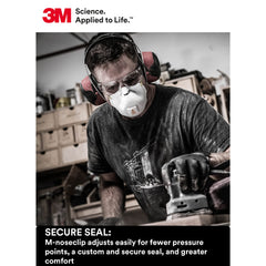 3M 8511 adjustable M-noseclip for a personalized seal