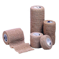 3M Coban self-adh wrap securing a dressing without pins