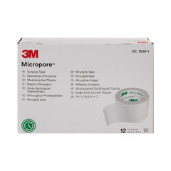 3M Micropore white tape box12 packaging for bulk hospital supplies.