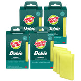 3M Scotch-Brite Dobie all-purpose pad pack front view for versatile surface cleaning.