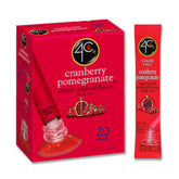 4C Cranberry Pomegranate Stix pack ready for on-the-go hydration with vitamin C.