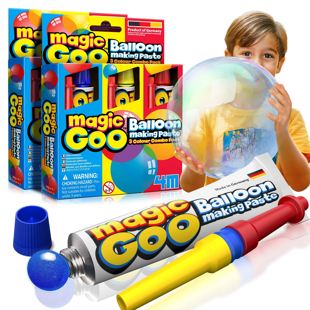 4M Magic Goo giant bubbles in action for outdoor play and party fun