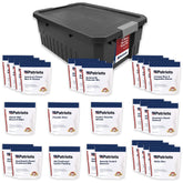 4Patriots 4-Week Survival Kit packaging protects food for long-term storage.