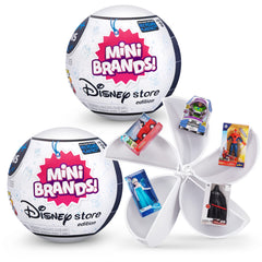 5 Surprise Disney Mini Brands Spiderman figure for display and collection