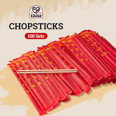 52USA individually wrapped bamboo chopsticks maintain hygiene