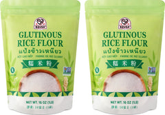 52USA glutinous rice flour packaging from Thailand, ready for authentic recipes