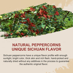 52USA Sichuan peppercorns, ground option ready to season sauces and marinades.