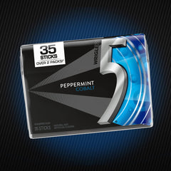 5 GUM Peppermint Cobalt six-pack box arranged for easy restock