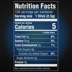 5 GUM Peppermint Cobalt ten-pack-15-sticks shows convenient bulk packaging