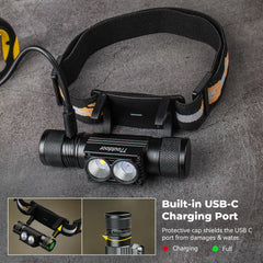 77outdoor H25LR USB-C charging keeps power ready without removing batteries