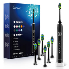 7AM2M Sonic Toothbrush front view showing powerful daily cleaning