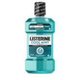 Listerine Cool Mint Intense bottle front view for daily germ protection and fresh breath.