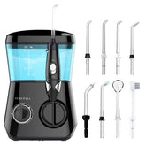 TUREWELL water flossing irrigator with a 600ml tank for thorough at home cleaning.
