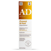 A+D Original Ointment bottle protects diaper area with vitamins A and D