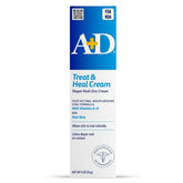 A+D zinc oxide diaper rash cream bottle for quick, soothing relief on irritated skin