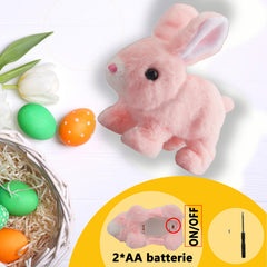 A-SZCXTOP bunny toy ears wiggle during interactive play sessions.