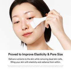 Abib Jericho Rose film-cream transition on skin suggests soothing, film-forming action.