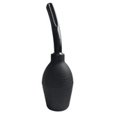 Abyclean anal douche bulb in black shows 310ml capacity for simple at-home cleansing.