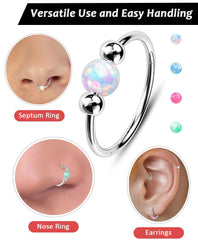 Accirrch seamless hinge cartilage earring delivers secure, comfortable fit.