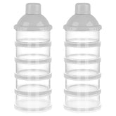 Accmor formula dispenser on the go showing five compartments for pre-measured servings