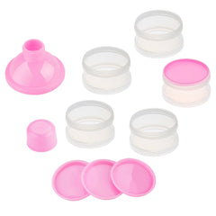 Accmor travel-friendly container showing compact design for busy parents.